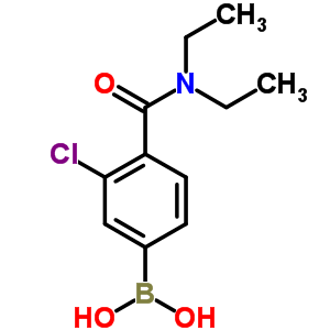 850589-48-9  [3-chloro-4-(diethylcarbamoyl)phenyl]boronic acid