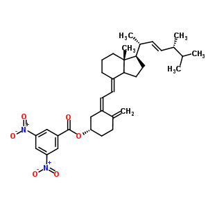 859928-95-3  [(1S,3Z)-3-[(2E)-2-[(1R,7aR)-7a-methyl-1-[(E,1R,4R)-1,4,5-trimethylhex-2-enyl]-2,3,3a,5,6,7-hexahydro-1H-inden-4-ylidene]ethylidene]-4-methylene-cyclohexyl] 3,5-dinitrobenzoate