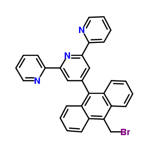 863481-30-5  4'-[10-(Bromomethyl)-9-anthryl]-2,2':6',2''-terpyridine