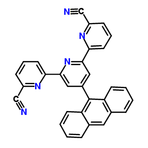 864678-42-2  4'-(9-Anthryl)-2,2':6',2''-terpyridine-6,6''-dicarbonitrile