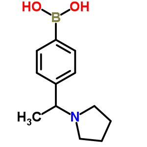 868395-81-7  [4-(1-pyrrolidin-1-ylethyl)phenyl]boronic acid