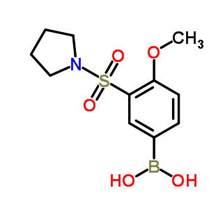 874219-52-0  (4-methoxy-3-pyrrolidin-1-ylsulfonyl-phenyl)boronic acid