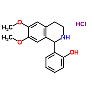 88307-68-0  2-(6,7-dimethoxy-1,2,3,4-tetrahydroisoquinolin-1-yl)phenol hydrochloride