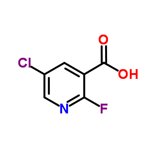 5-Chloro-2-fluoronicotinic acid