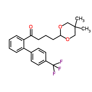 898757-59-0  4-(5,5-dimethyl-1,3-dioxan-2-yl)-1-[2-[4-(trifluoromethyl)phenyl]phenyl]butan-1-one