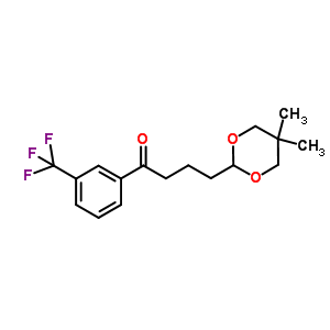 898786-63-5  4-(5,5-dimethyl-1,3-dioxan-2-yl)-1-[3-(trifluoromethyl)phenyl]butan-1-one