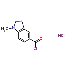 906352-57-6  1-methylbenzimidazole-5-carbonyl chloride hydrochloride