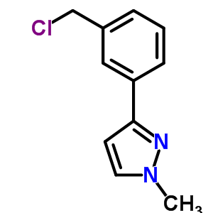 912569-61-0  3-[3-(chloromethyl)phenyl]-1-methyl-pyrazole