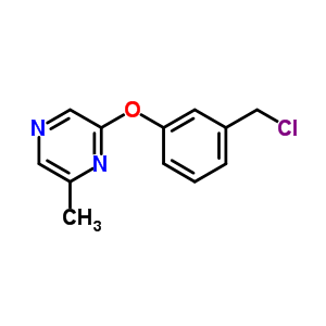 912569-64-3  2-[3-(chloromethyl)phenoxy]-6-methyl-pyrazine