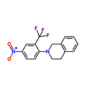 914348-89-3  2-[4-nitro-2-(trifluoromethyl)phenyl]-3,4-dihydro-1H-isoquinoline