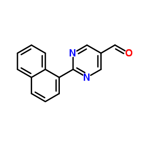 915919-73-2  2-(1-naphthyl)pyrimidine-5-carbaldehyde