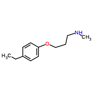 915920-72-8  3-(4-ethylphenoxy)-N-methyl-propan-1-amine