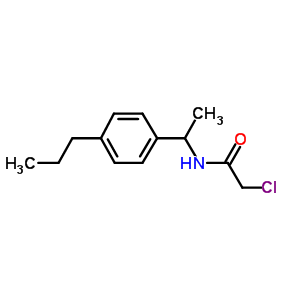 915921-90-3  2-chloro-N-[1-(4-propylphenyl)ethyl]acetamide