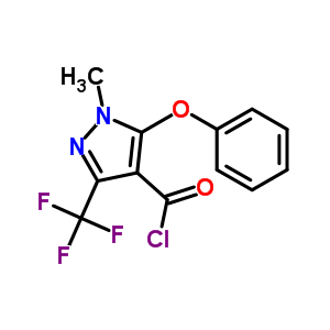 921939-09-5  1-methyl-5-phenoxy-3-(trifluoromethyl)pyrazole-4-carbonyl chloride