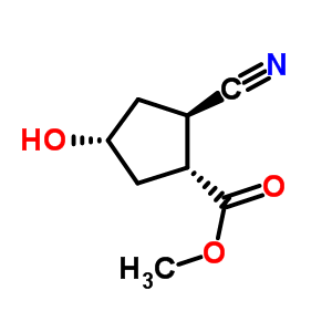 93929-60-3  methyl (1R,2R,4R)-2-cyano-4-hydroxycyclopentanecarboxylate