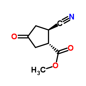 93929-61-4  methyl (1R,2R)-2-cyano-4-oxocyclopentanecarboxylate