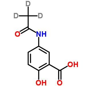 93968-79-7  2-hydroxy-5-[(2,2,2-trideuterioacetyl)amino]benzoic acid