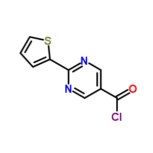 946409-25-2  2-(2-thienyl)pyrimidine-5-carbonyl chloride