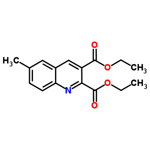 948290-04-8  diethyl 6-methylquinoline-2,3-dicarboxylate