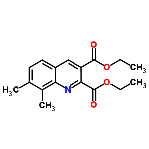948290-10-6  diethyl 7,8-dimethylquinoline-2,3-dicarboxylate