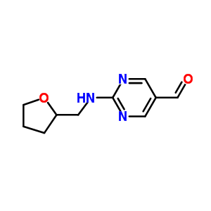 959239-06-6  2-(tetrahydrofuran-2-ylmethylamino)pyrimidine-5-carbaldehyde