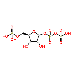 97-55-2  [(3R,4S,5R)-3,4-dihydroxy-5-(phosphonooxymethyl)tetrahydrofuran-2-yl] fosfono hidrogen fosfat