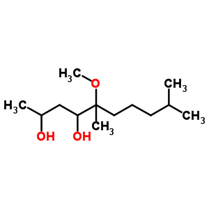 115084-26-9  2,4-decanediol, 5-methoxy-5,9-dimethyl-