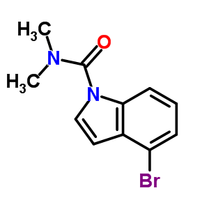 200418-18-4  4-bromo-N,N-dimethyl-indole-1-carboxamide