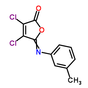 220509-44-4  2(5H)-furanone, 3,4-dichloro-5-[(3-methylphenyl)imino]-