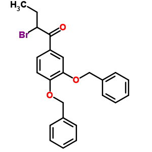 24538-60-1  2-bromo-1-(3,4-dibenzyloxyphenyl)butan-1-one