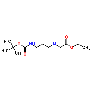 258332-57-9  ethyl 2-[3-(tert-butoxycarbonylamino)propylamino]acetate