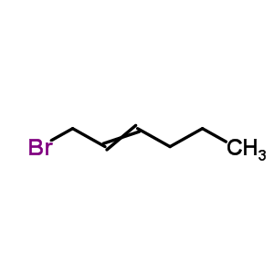34686-76-5  2-hexene, 1-bromo-