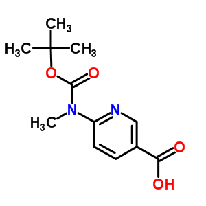 365413-11-2  6-[tert-butoxycarbonyl(methyl)amino]pyridine-3-carboxylic acid