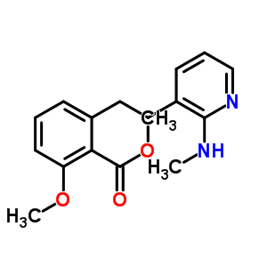 365542-51-4  methyl 2-methoxy-6-[2-[2-(methylamino)-3-pyridyl]ethyl]benzoate