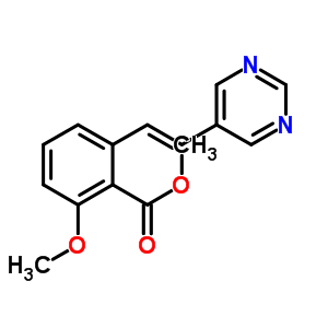 365542-68-3  methyl 2-methoxy-6-[(E)-2-pyrimidin-5-ylvinyl]benzoate