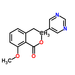 365542-70-7  methyl 2-methoxy-6-(2-pyrimidin-5-ylethyl)benzoate