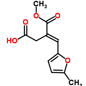 37978-59-9  (E)-3-methoxycarbonyl-4-(5-methyl-2-furyl)but-3-enoic acid