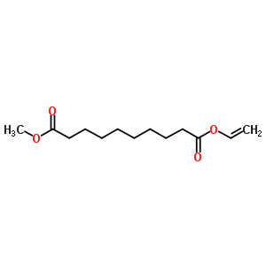 4753-37-1  decanedioic acid, ethenyl methyl ester
