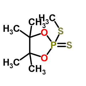 56042-66-1  1,3,2-dioxaphospholane, 4,4,5,5-tetramethyl-2-(methylthio)-, 2-sulfide