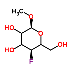 56926-53-5  (2S,5S)-5-fluoro-6-(hydroxymethyl)-2-methoxy-tetrahydropyran-3,4-diol