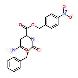 58578-32-8  (4-nitrophenyl)methyl (2R)-4-amino-2-(benzyloxycarbonylamino)-4-oxo-butanoate