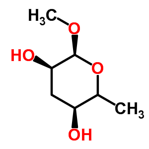 6154-71-8  (2S,3R,5S)-2-methoxy-6-methyl-tetrahydropyran-3,5-diol