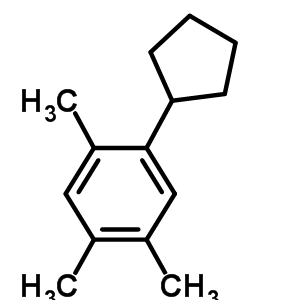 62379-93-5  benzene, 1-cyclopentyl-2,4,5-trimethyl-