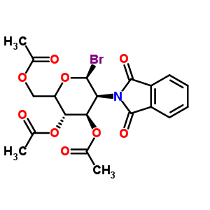70831-94-6  [(3S,4R,5S,6S)-3,4-diacetoxy-6-bromo-5-(1,3-dioxoisoindolin-2-yl)tetrahydropyran-2-yl]methyl acetate