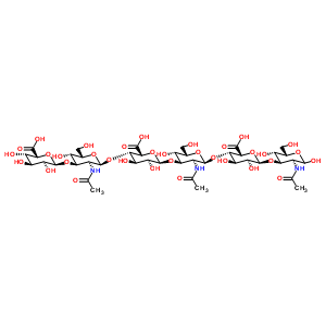 73603-40-4  (2R,3S,4S,5S,6R)-6-[(2S,3S,4R,5S,6S)-3-acetamido-2-[(2R,3S,4R,5S,6R)-6-[(2S,3S,4R,5S,6S)-3-acetamido-2-[(2R,3S,4R,5S,6R)-6-[(3S,4R,5S,6S)-3-acetamido-2,5-dihydroxy-6-(hydroxymethyl)tetrahydropyran-4-yl]oxy-2-carboxy-4,5-dihydroxy-tetrahydropyran-3-yl]oxy-