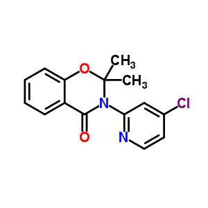 74405-00-8  3-(4-Chloropyridin-2-yl)-2,2-dimethyl-2,3-dihydro-4H-1,3-benzoxazin-4-one