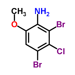 860586-90-9  2,4-dibromo-3-chloro-6-methoxy-aniline