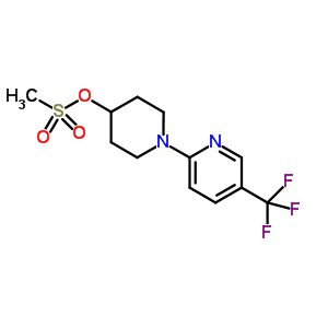 866615-52-3  [1-[5-(trifluoromethyl)-2-pyridyl]-4-piperidyl] methanesulfonate
