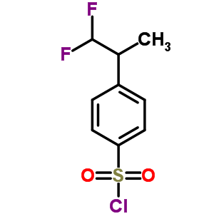 883146-12-1  4-(2,2-difluoro-1-methyl-ethyl)benzenesulfonyl chloride 883146-12-1  4-(2,2-difluoro-1-methyl-ethyl)benzenesulfonyl chloride