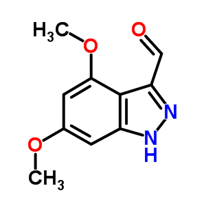 885518-87-6  4,6-dimethoxy-1H-indazole-3-carbaldehyde